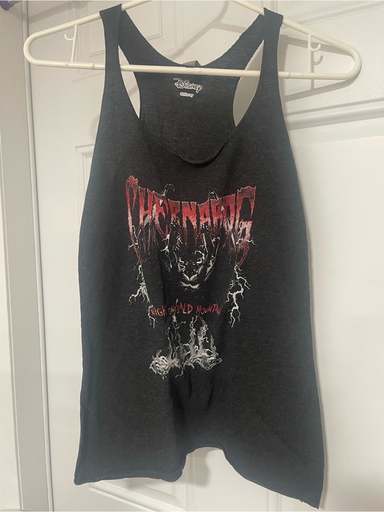 Disney Tops - Disney Goth Emo Metal Fantasia Chernabog Graphic Tank Top XS